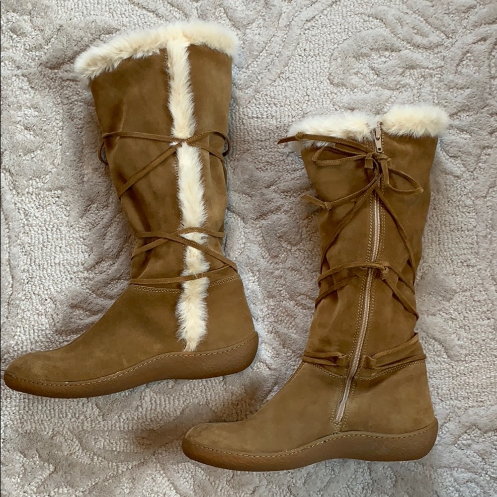 Banana Republic suede boots